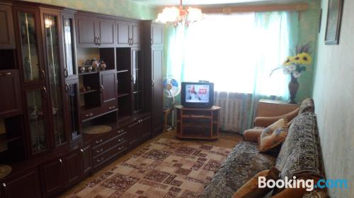 Appartamento di 52m2 a Velikiy Novgorod. Con due camere da letto