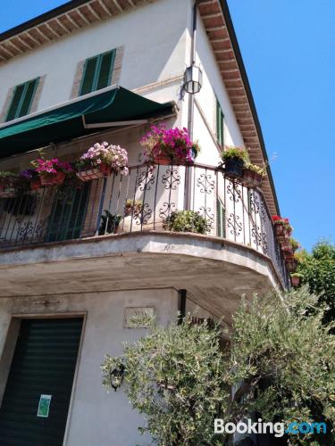 Centric apartment with terrace.