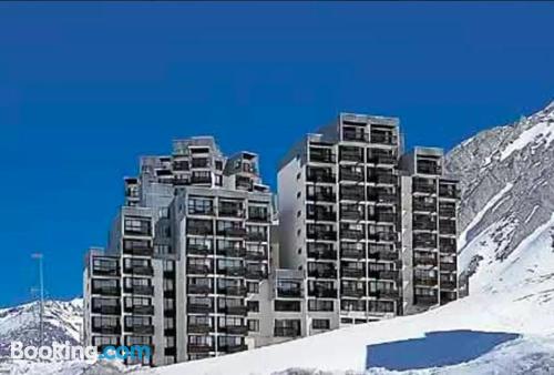 Tignes à vos pieds, dans le centre-ville