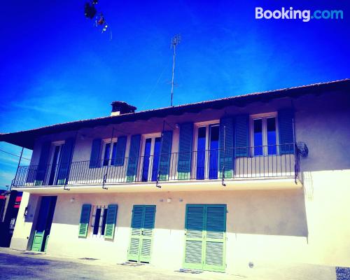 Place for two people in Borgo San Dalmazzo with heating and wifi