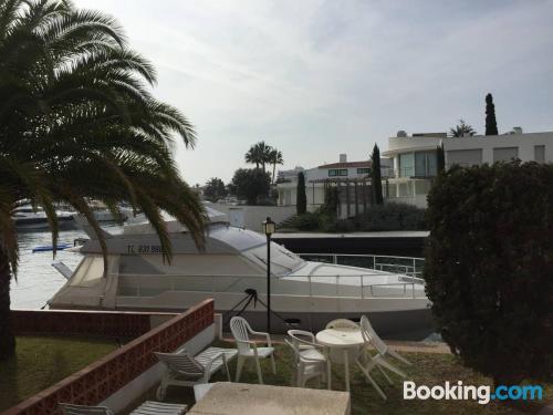 Apartment with terrace in Empuriabrava.