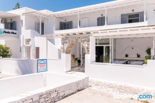 Terrace and internet apartment in Antiparos Town. Child friendly