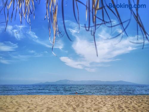 Appartement met terras en internet. Kavala vanuit uw raam!.