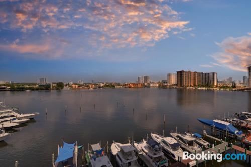 Apartamento com terraço em Sunny Isles Beach