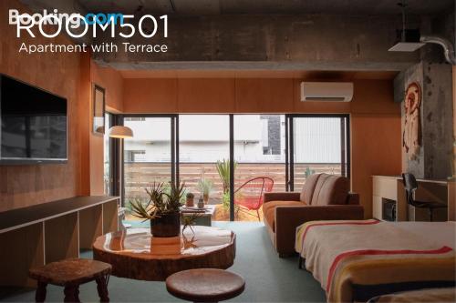 Apartamento em Osaka. Terraço!