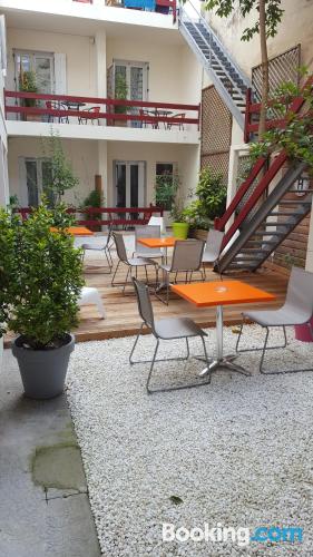 Ferienwohnung mit Terrasse und w-lan. In La Rochelle