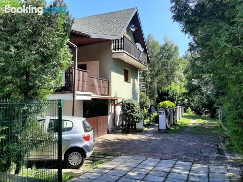 Apartamento con vistas y wifi en Wadowice. ¡bonito!.