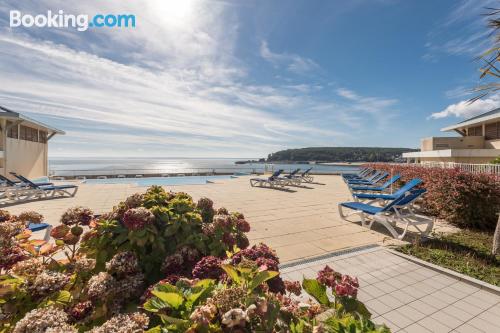 Appartement avec piscine. Parfait!