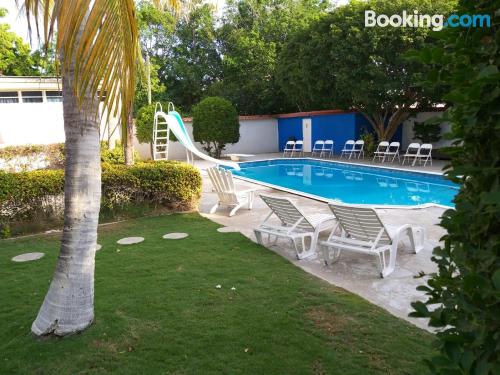 Pool and wifi apartment in Willemstad with terrace!.