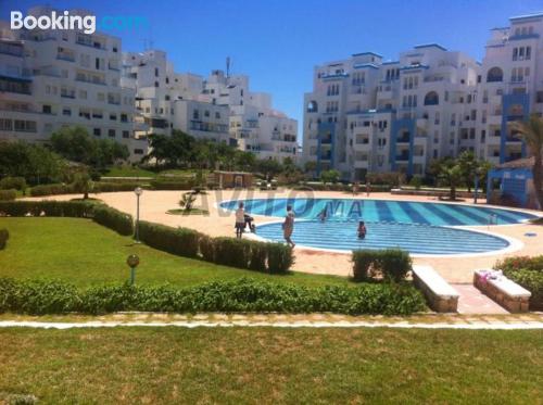 Apartment in Martil with swimming pool and terrace