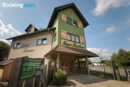 Wohnung mit Internet und Terrasse. In Bielefeld