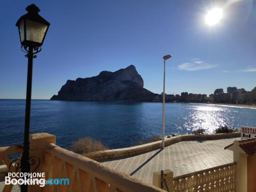 Apartamento de 65m2 em Calpe. Ar condicionado!.