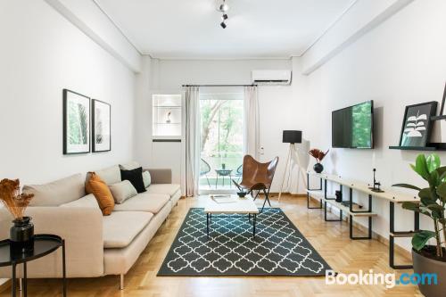 Apartamento ideal para famílias em Atenas.