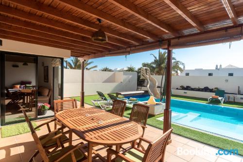 Gigante apartamento en Costa Teguise con terraza