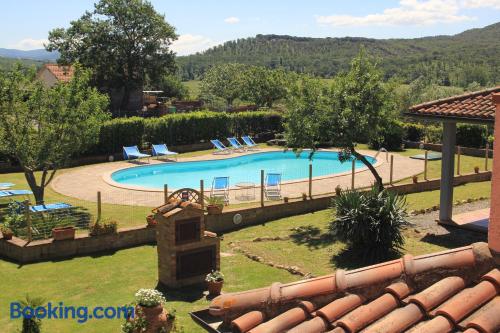 Ferienwohnung mit Balkon. In Marsiliana