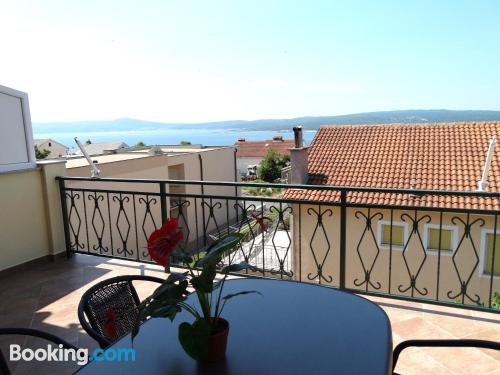 Appartement met air in Crikvenica.