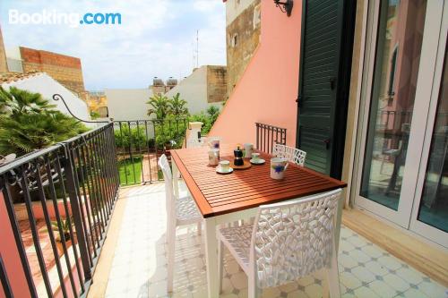 Great location in Marina di Ragusa. With terrace