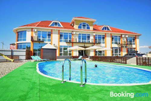 Enjoy in great location. Enjoy your swimming pool in Golubitskaya!