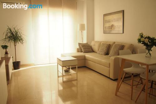 Stay cool: air-con apartment in Granada with terrace
