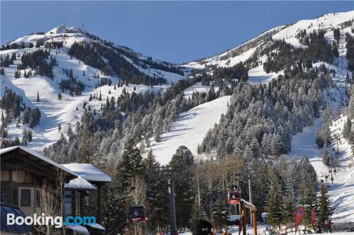 Apartamento con conexión a internet en Teton Village