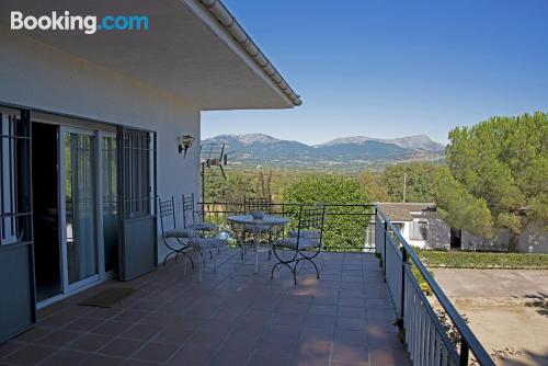 Home in Guadarrama with terrace and pool