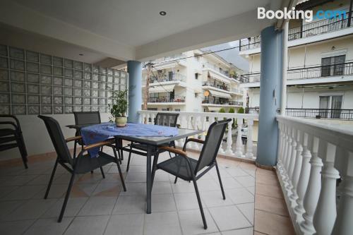 Apartamento para 5 ou mais em Kalabaka. Terraço!