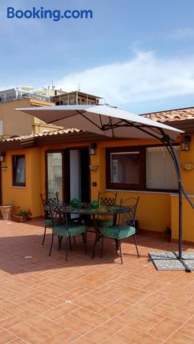 Apartamento com terraço em Taormina