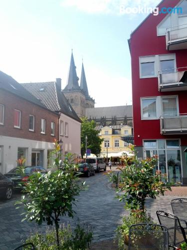 Appartement avec terrasse. Xanten à vos pieds!