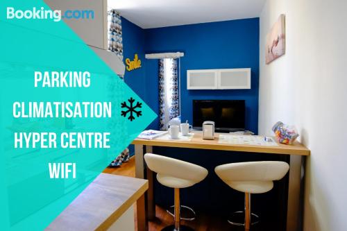 Centric place with heating and internet