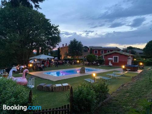 Ferienwohnung mit pool. Terrasse!