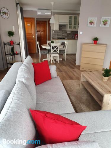 One bedroom apartment place in Esztergom with internet.