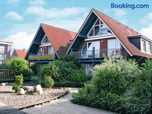 Petite home in Wangerland with terrace.