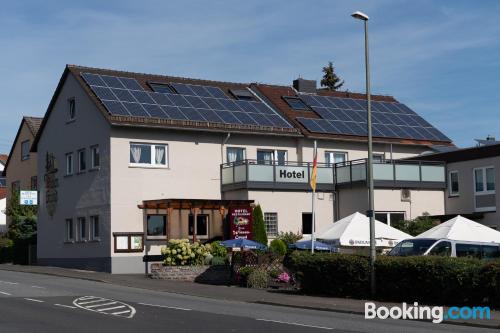 Apt mit Internet und Balkon. Für Familien