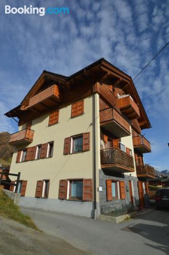 Aconchegante apartamento em Livigno, ideal para duas pessoas