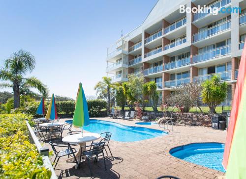 Apartamento en Nelson Bay. ¡Aire acondicionado!