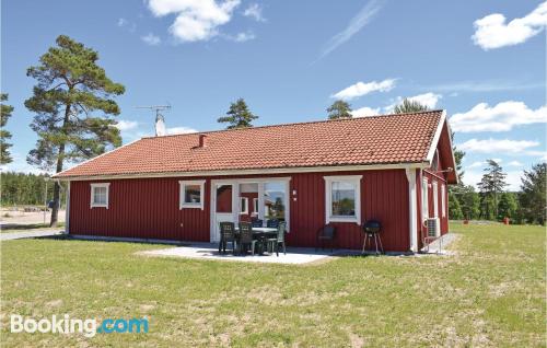 Confortável apartamento em Ljungby, ideal para 5 ou mais