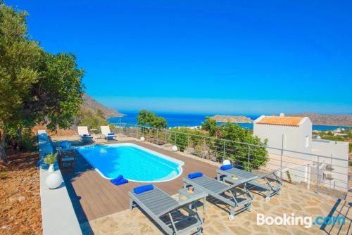 Appartement in Elounda, voor 5 of meer.