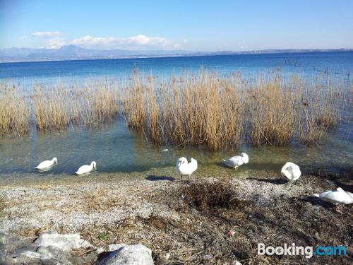 Sirmione vanuit uw raam! Ideaal voor gezinnen