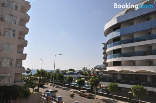 Apartamento de 85m2 en Alanya con conexión a internet