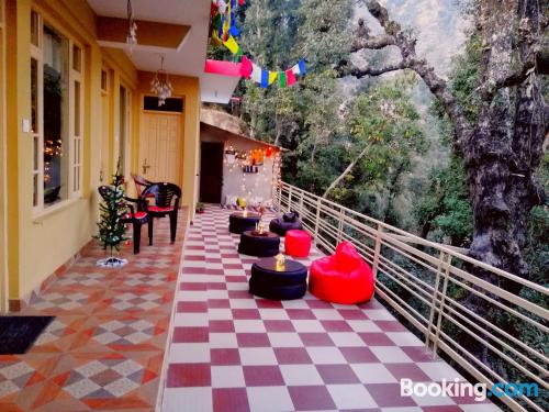 Appartement avec terrasse. Pour deux personnes