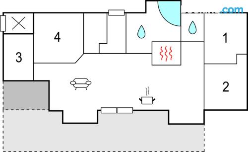 Wohnung mit Internet. Für Gruppen