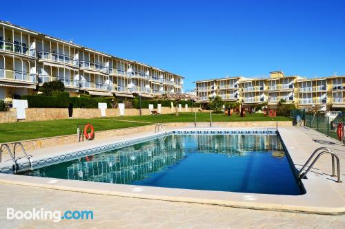 Espaçoso apartamento perto de tudo em Sant Carles de la Ràpita