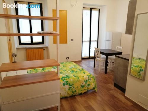 Apartamento de 25m2 em Turim, ideal para duas pessoas.