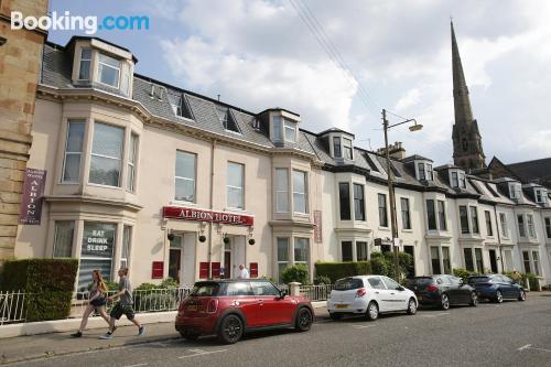 Appartement met verwarming en Wifi. Glasgow aan zijn voeten!