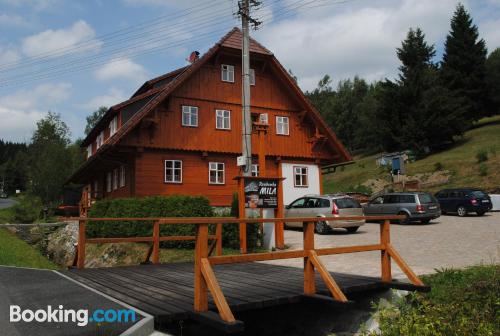 Ferienwohnung mit Terrasse. Tierfreundlich