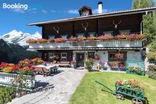 Apartamento com terraço, ideal para 2 pessoas.