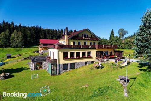 Apartamento em Haidmuehle. Terraço e piscina