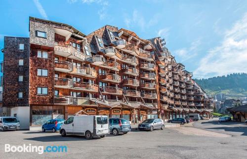 Avoriaz is votrer!. Perfect voor 5 of meer.