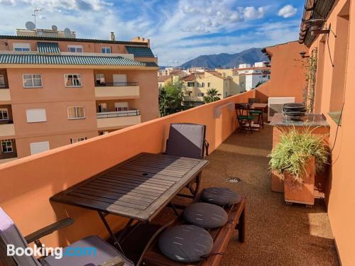 75m2 apartment in San Luis de Sabinillas with terrace and swimming pool.