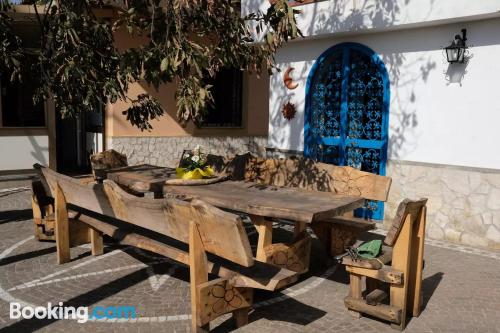 Apartamento para duas pessoas. Terraço!